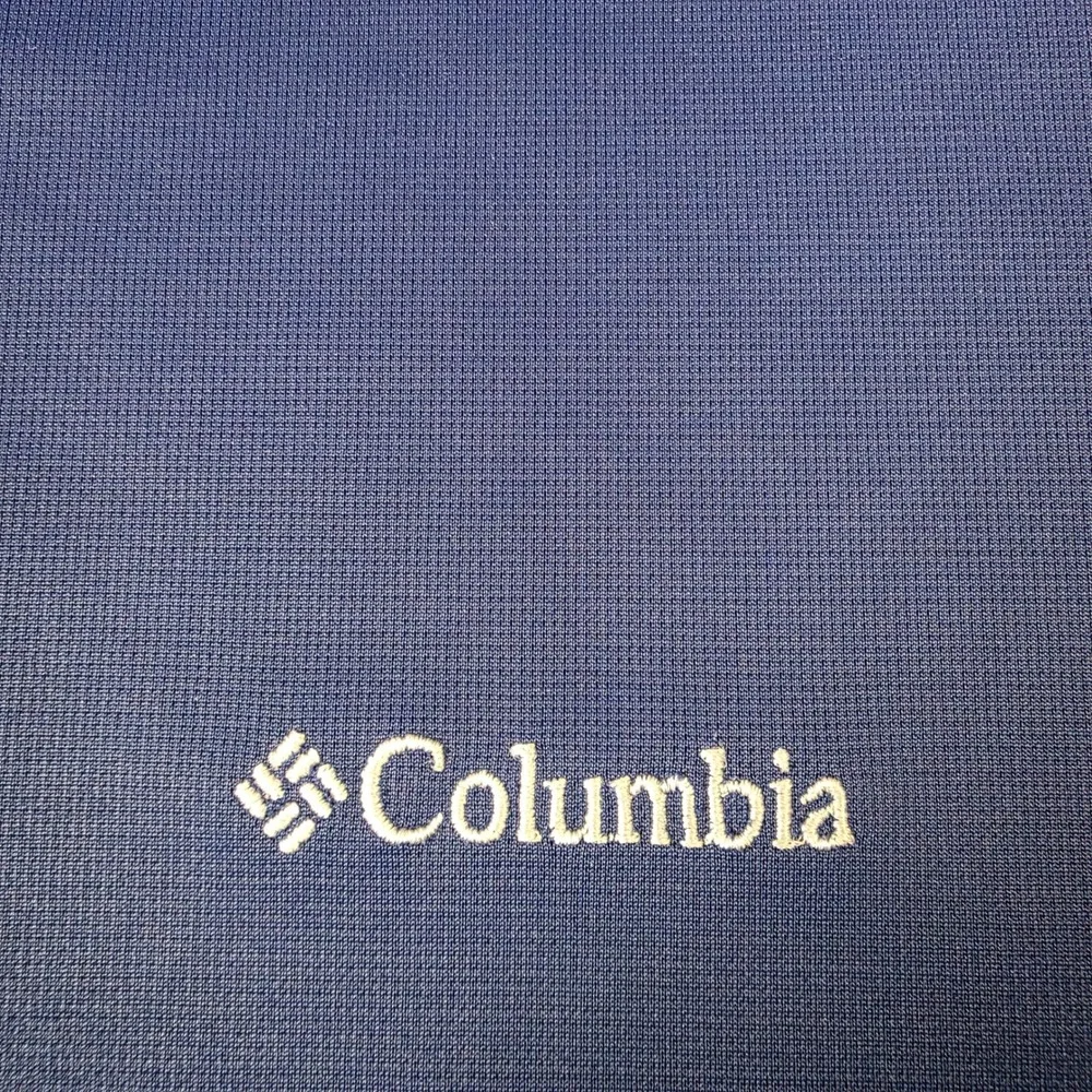 Columbia Mens Omni Shade Polo‎ Shirt Blue Short Sleeve Breathable Golf Casual XL